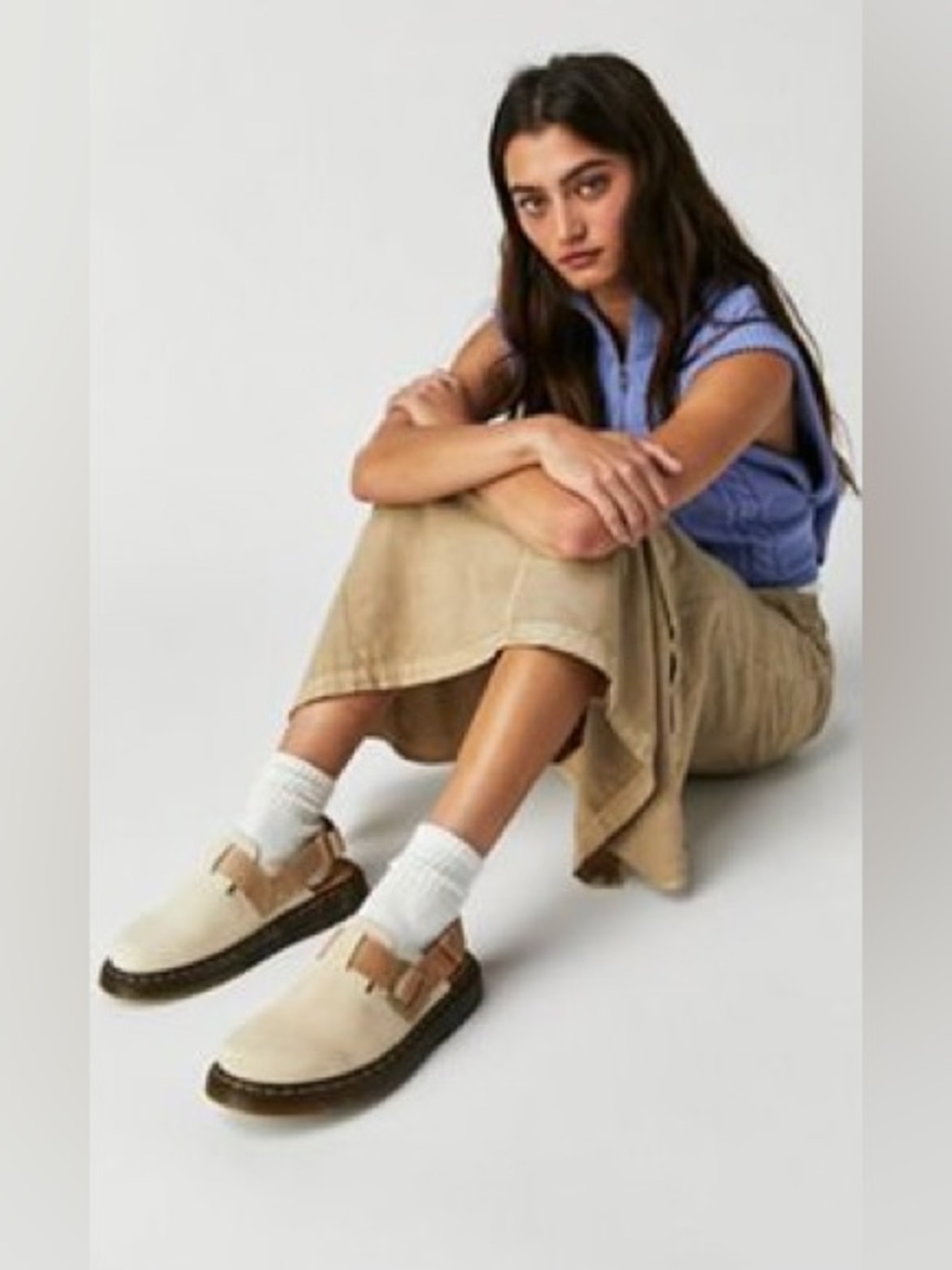 NIB Doc Martens Jorge II Slingbacks Size Womens 9 Beige